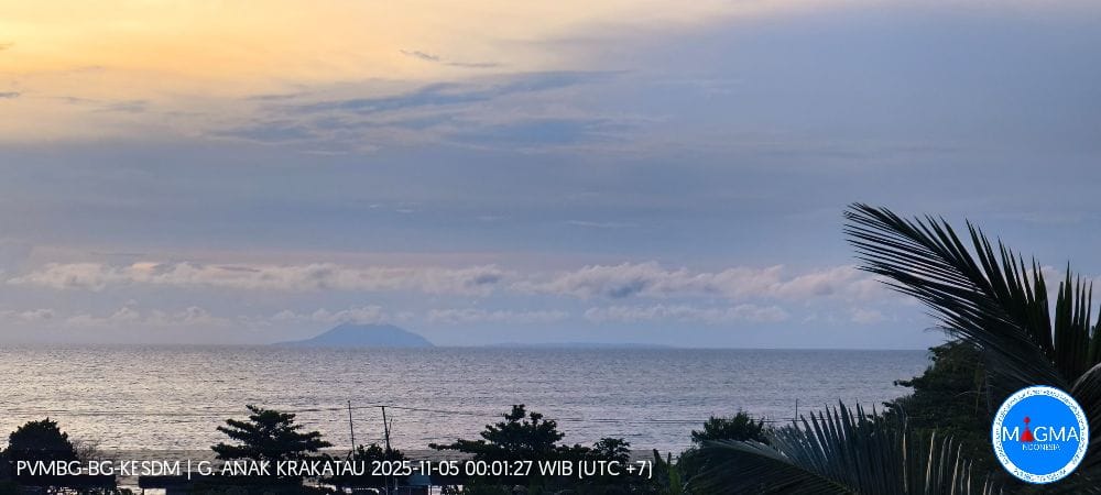 Anak Krakatau Masih Berstatus Waspada, BPBD Lampung Selatan Imbau Masyarakat Patuhi Radius Aman 2 Kilometer